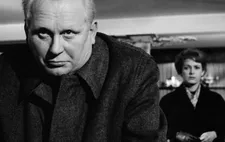 Gert Fröbe and Ruth Leuwerik in Helmut Käutner's Redhead (Die Rote)